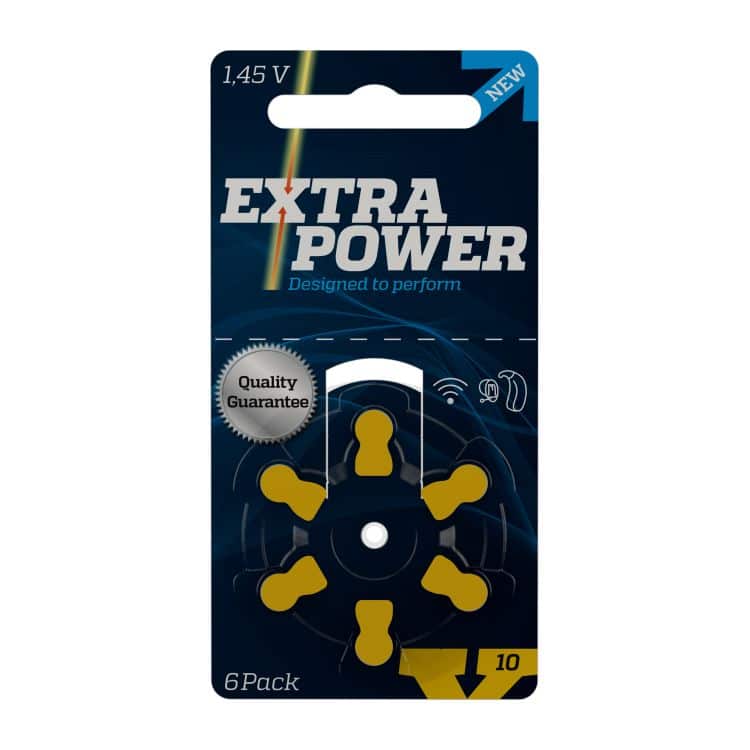 Extra power size 10 Batteries - Coast To Country Hearing Solutions